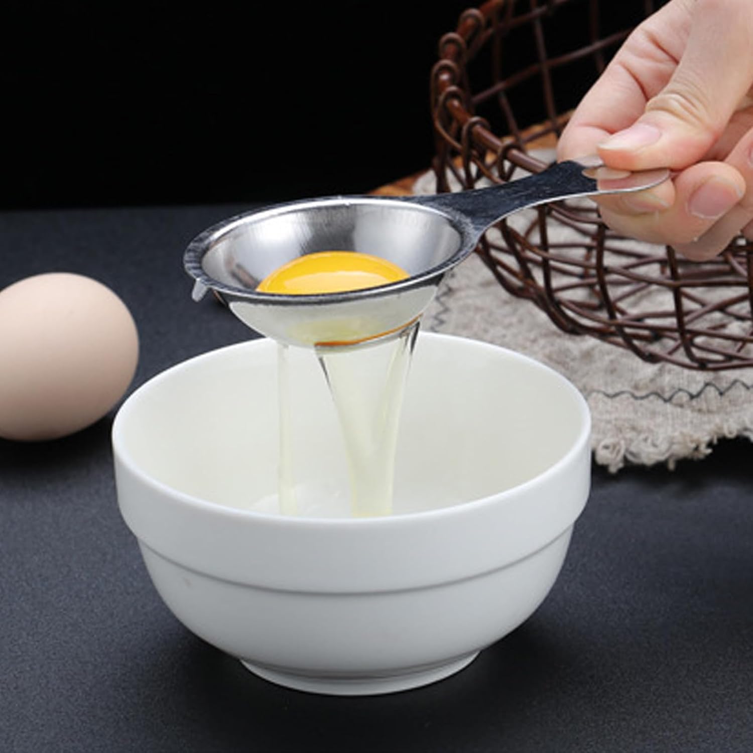 Stainless Steel  Egg Separator - đánh giá và giá Egg Separator Tool