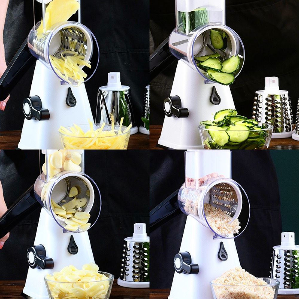 Rotary Food Slicer Grater Shre - đánh giá và giá Kitchen Helper Gadgets