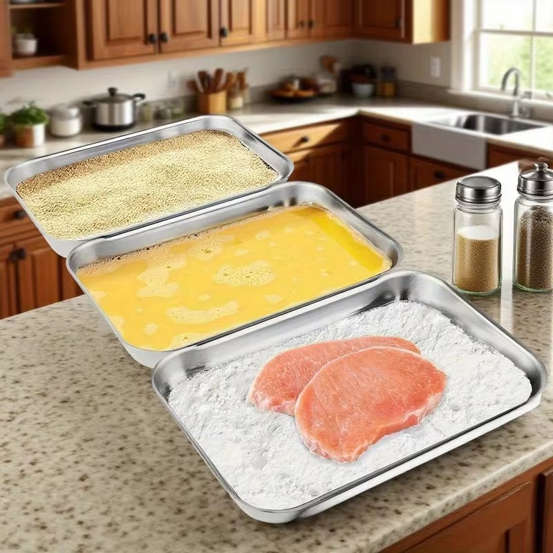 3-Piece Stainless Steel Food S - đánh giá và giá Kitchen Gadgets Organizer