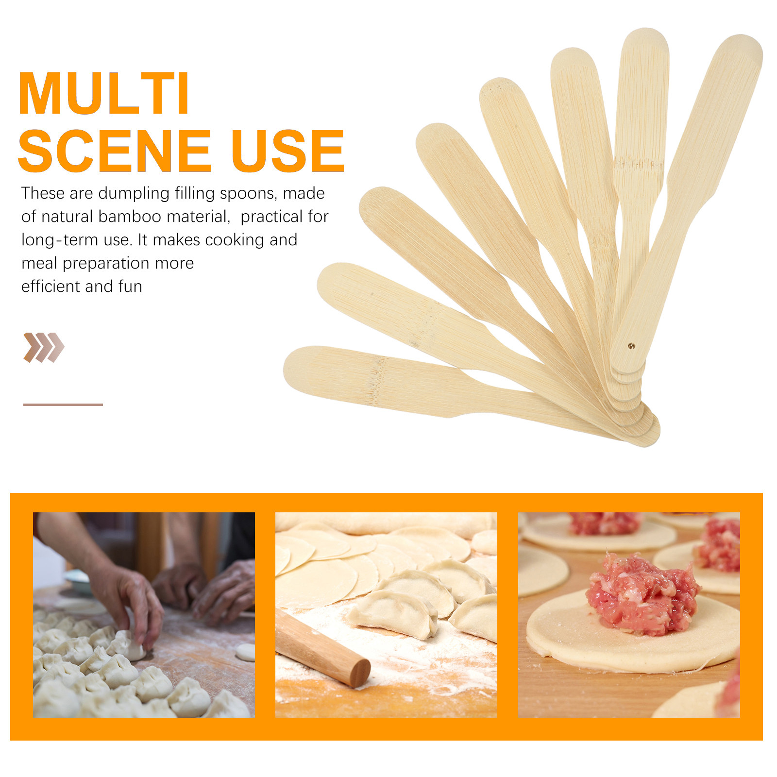 8Pcs Dumpling Filling Spoons B - đánh giá và giá Kitchen Gadgets Dumpling Maker